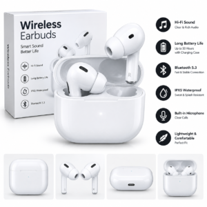 Wireless Bluetooth Earbuds